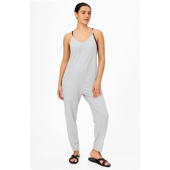 AS revival Altar d State Hang Tough sleeveless Jumpsuit size small gray NWT - Picture 1 of 10